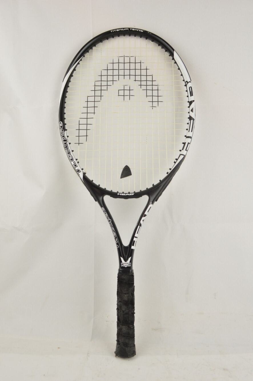HEAD Ti Eclipse Titanium Tennis Racquet 4 3/8 Grip Black Power Frame